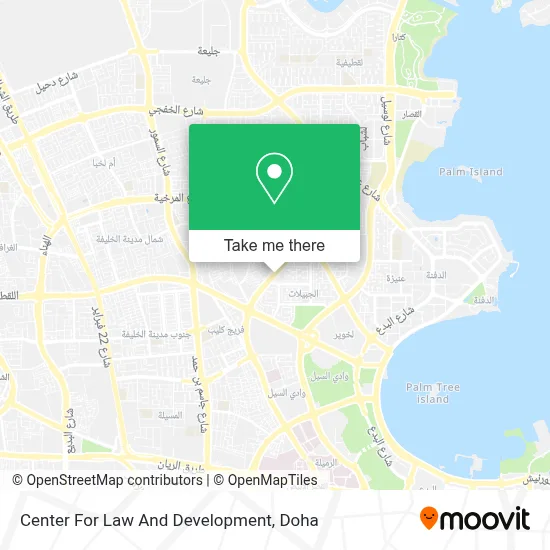 Center For Law And Development map