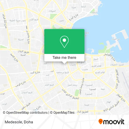 Medesole map
