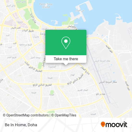 Be In Home map