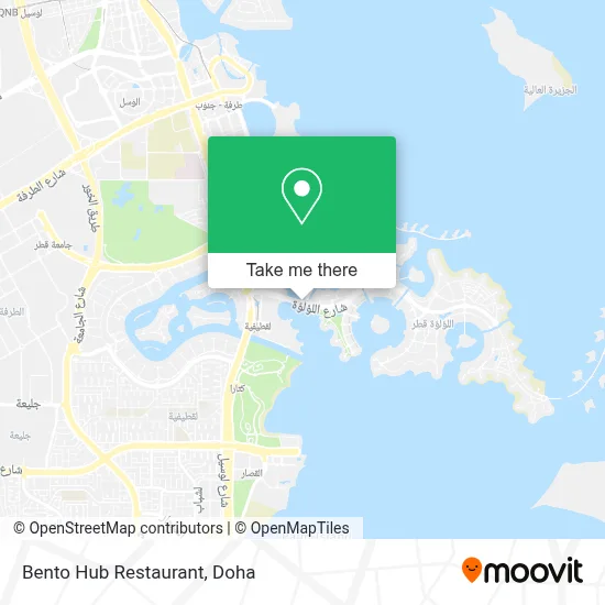 Bento Hub Restaurant map