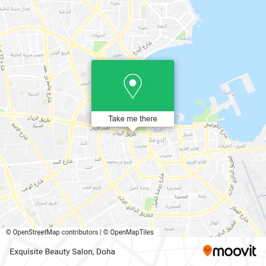 Exquisite Beauty Salon map