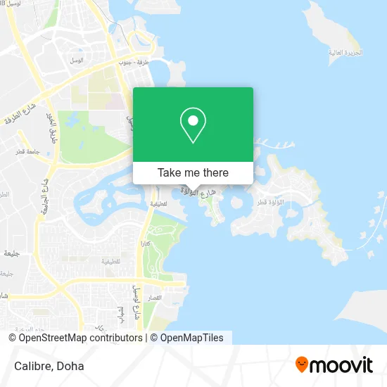 Calibre map