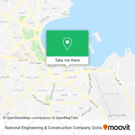 National Engineering & Construction Company map