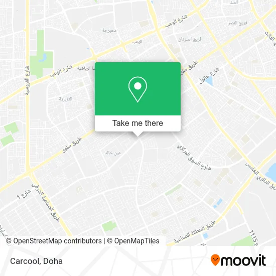 Carcool map