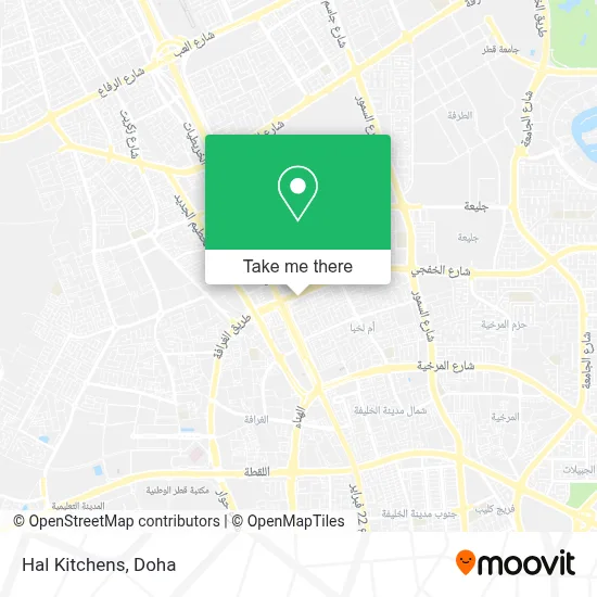 Hal Kitchens map