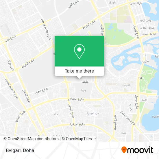 Bvlgari map