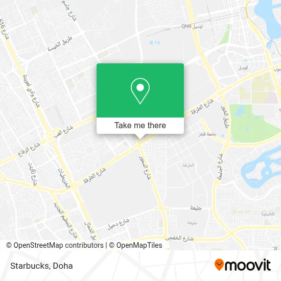 Starbucks map