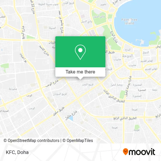 KFC map