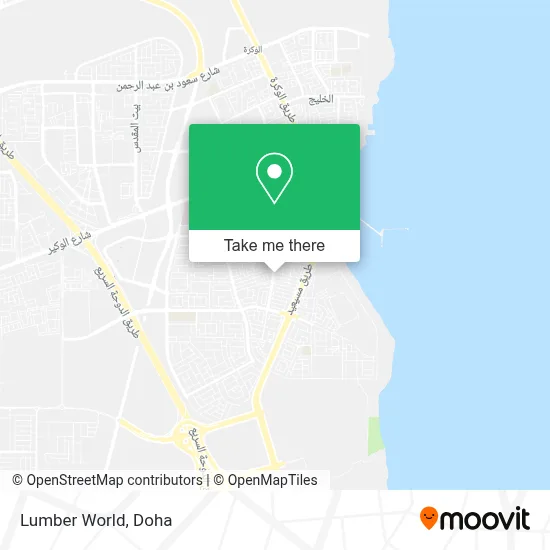 Lumber World map