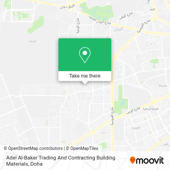 Adel Al-Baker Trading And Contracting Building Materials map