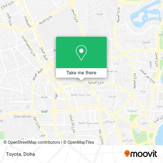 Toyota map