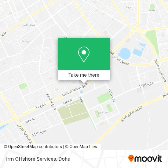 Irm Offshore Services map