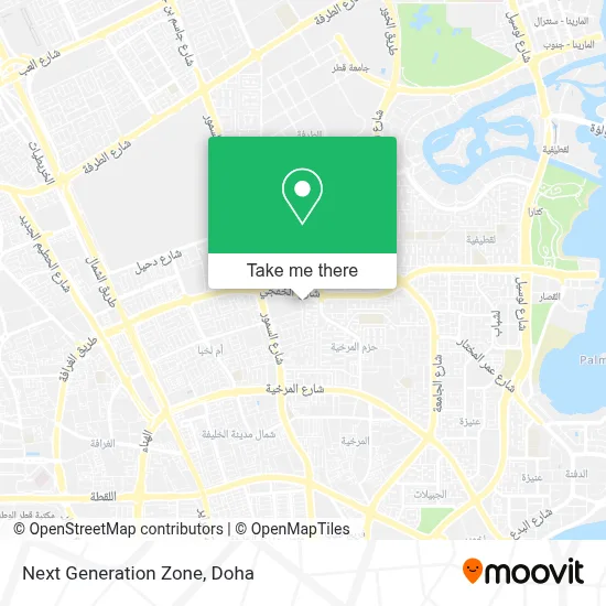 Next Generation Zone map