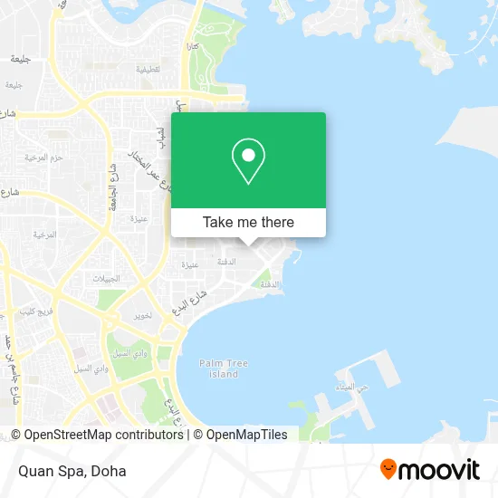 Quan Spa map