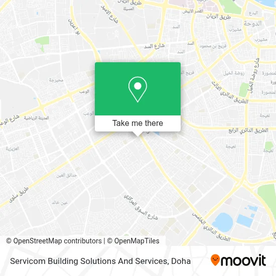 Servicom Building Solutions And Services map