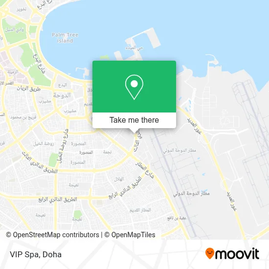VIP Spa map