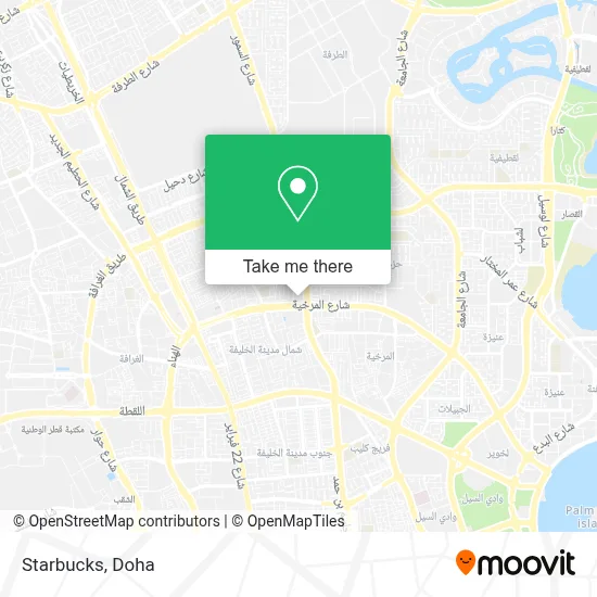 Starbucks map