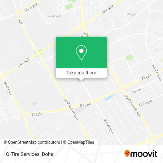 Q-Tire Services map