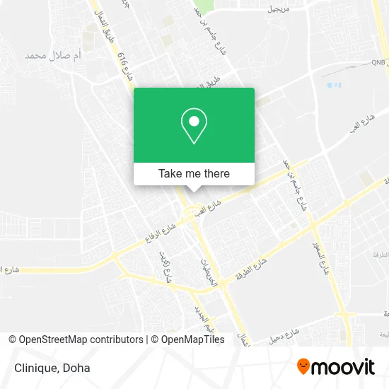 Clinique map