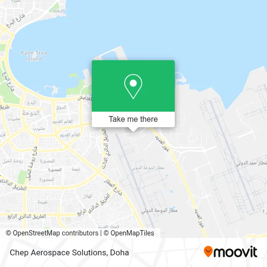 Chep Aerospace Solutions map