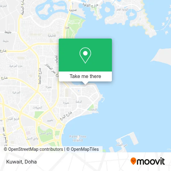 Kuwait map