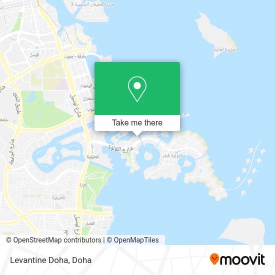 Levantine Doha map