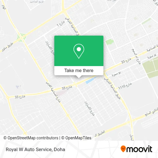 Royal W Auto Service map