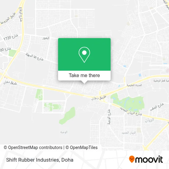 Shift Rubber Industries map