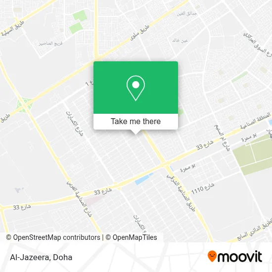 Al-Jazeera map