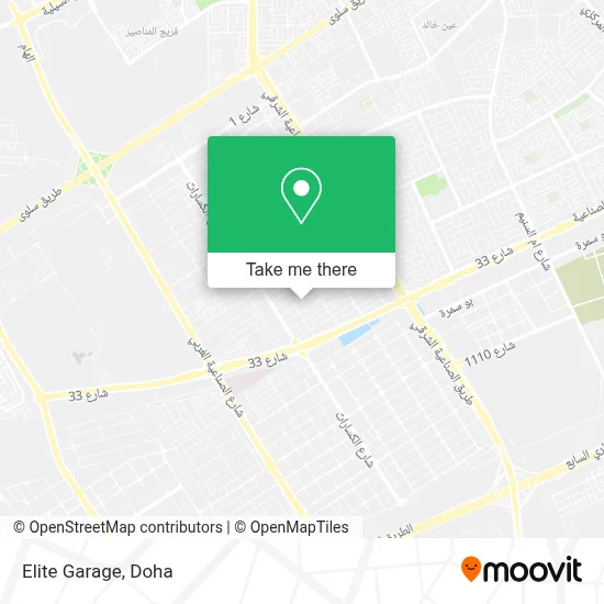 Elite Garage map