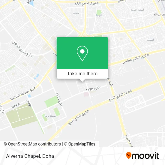 Alverna Chapel map