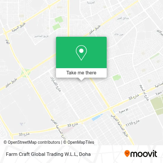 Farm Craft Global Trading W.L.L map