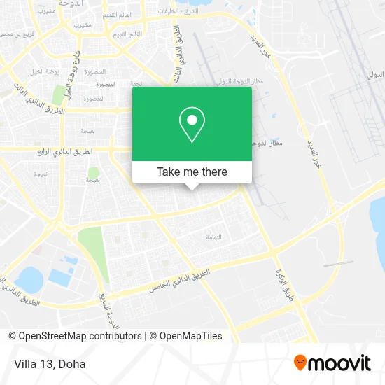 Villa 13 map