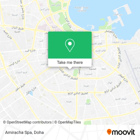 Amiracha Spa map
