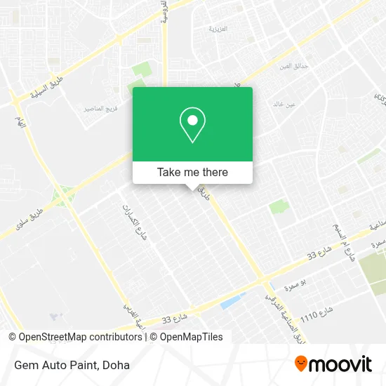 Gem Auto Paint map
