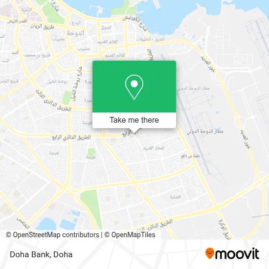 Doha Bank map