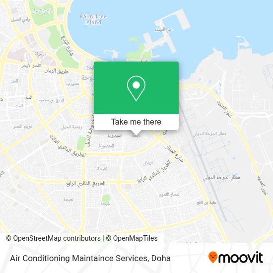 Air Conditioning Maintaince Services map