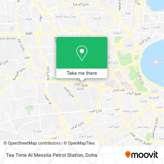 Tea Time Al Messila Petrol Station map