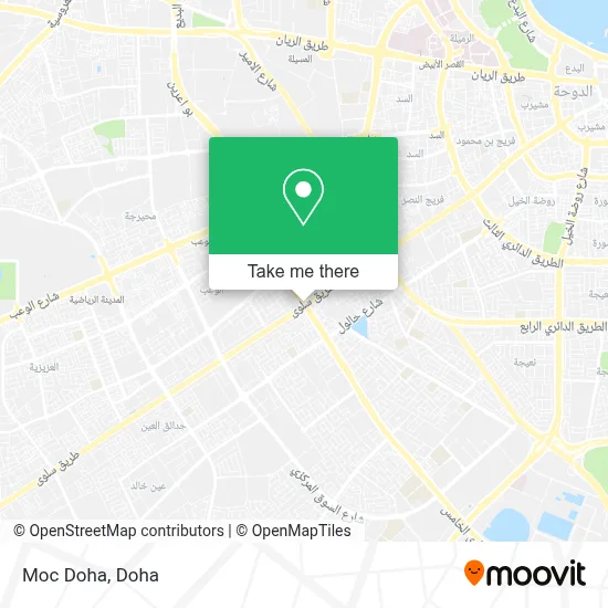 Moc Doha map