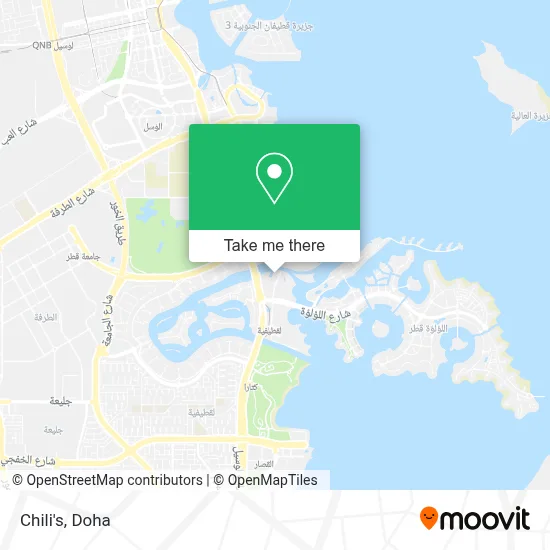 Chili's map