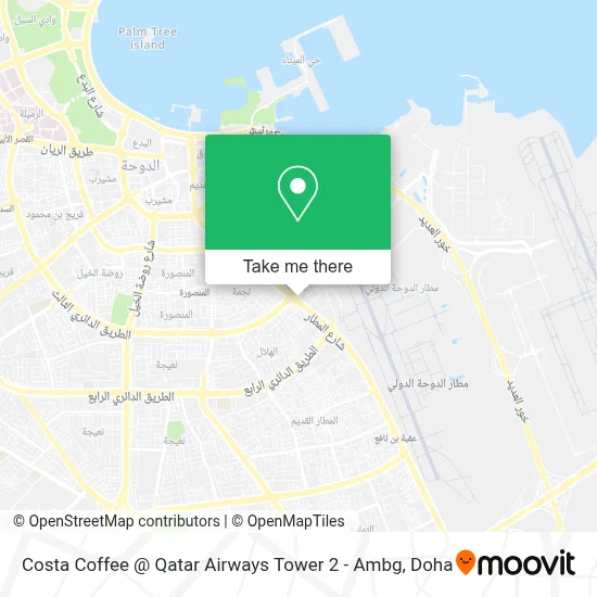 Costa Coffee @ Qatar Airways Tower 2 - Ambg map