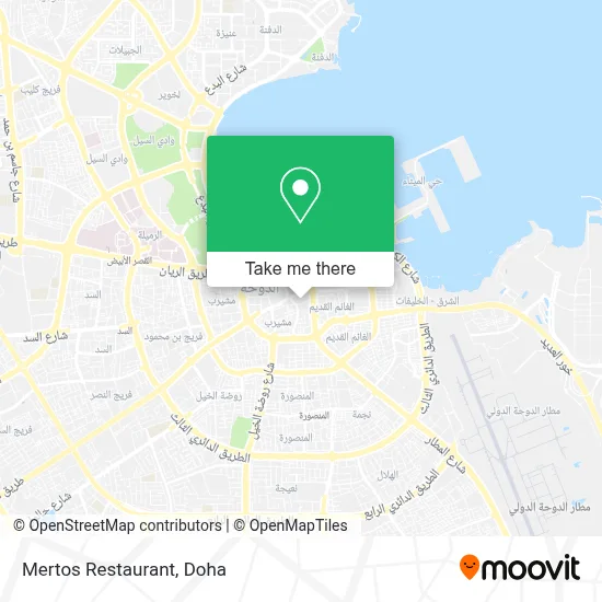 Mertos Restaurant map