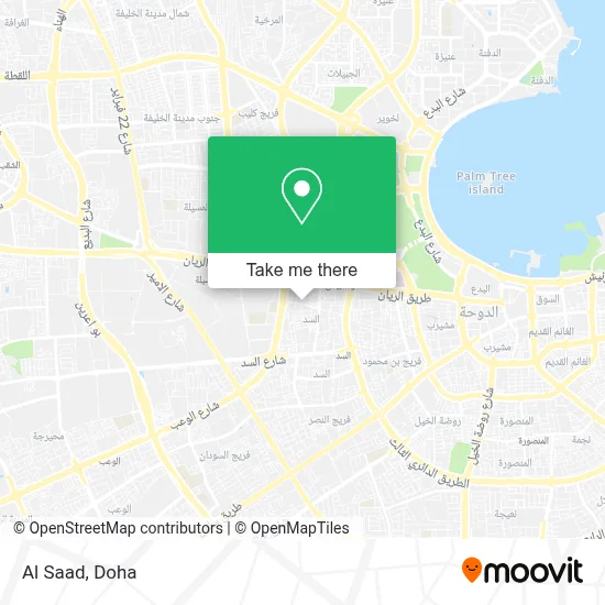 Al Saad map
