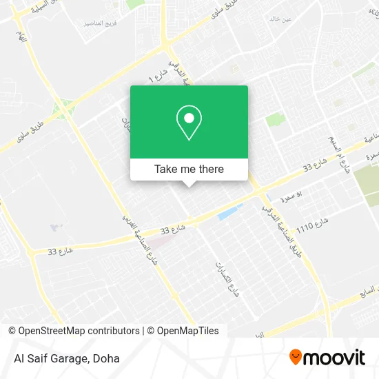 Al Saif Garage map