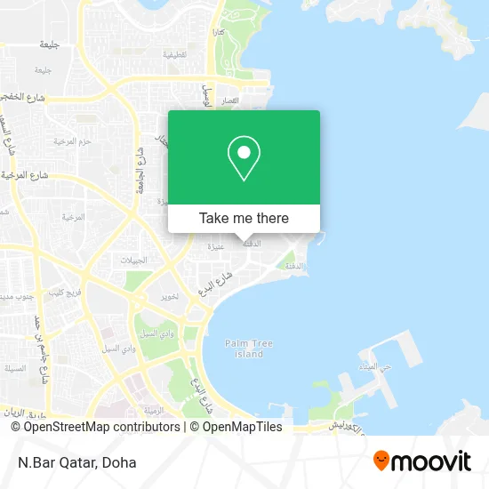 N.Bar Qatar map