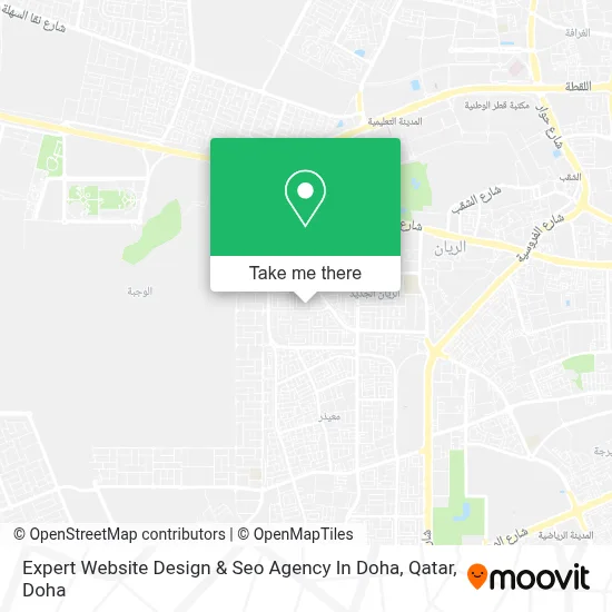 Expert Website Design & Seo Agency In Doha, Qatar map