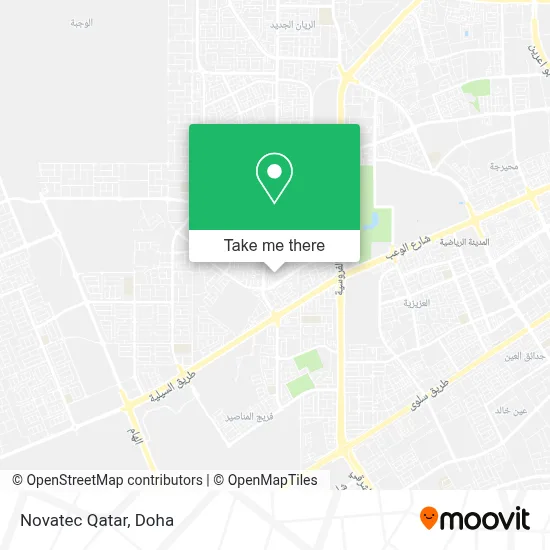 Novatec Qatar map