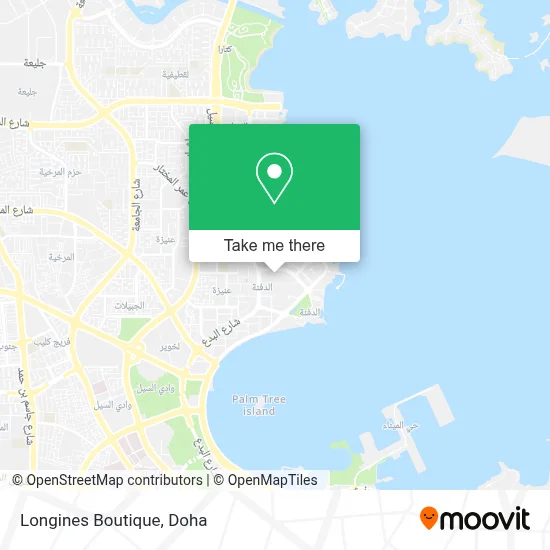 Longines Boutique map