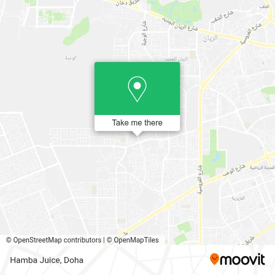 Hamba Juice map