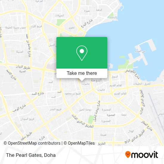 The Pearl Gates map